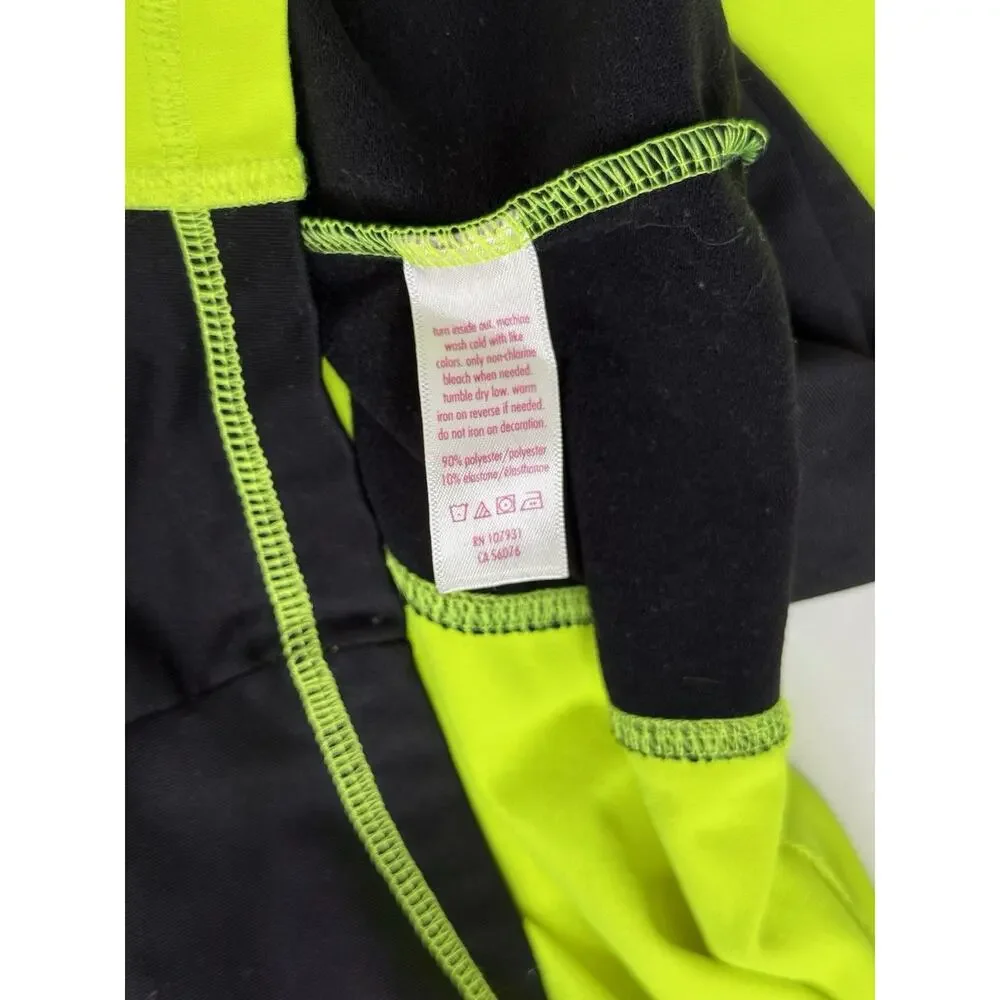 JUSTICE Active Full Zip Up Green Activewear Hooded Jacket Youth Dance Sz 12/14